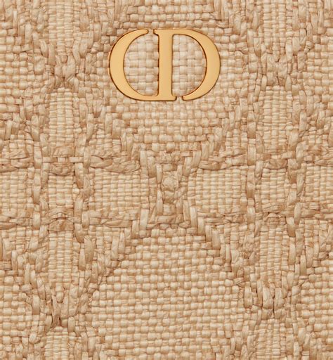 free dior raffia pouch|dior caro daily pouch.